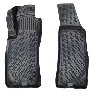 Set covorase presuri FIAT DOBLO FATA din 2010-2015, auto, din cauciuc thermoplastic - Img 2