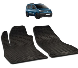 Set covorase presuri FIAT DOBLO II din 2015-2022, auto, din cauciuc thermoplastic - Img 2