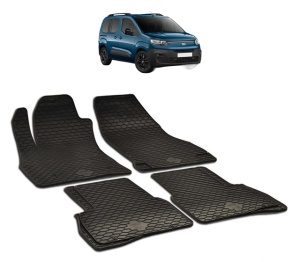 Set covorase presuri FIAT DOBLO II din 2015-2022, auto, din cauciuc thermoplastic - Img 7