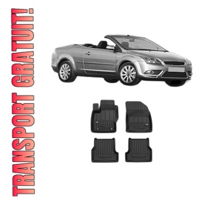 Set covorase presuri FORD FOCUS II Convertible din 2006-2010, auto, din cauciuc thermoplastic, FORD