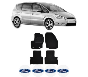 Set Covorase Presuri FORD S-MAX (WA6) din 2006-2014, Auto, Material Textil Mocheta, FORD - Img 2
