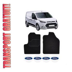 Set Covorase Presuri FORD TRANSIT CONNECT V408 Box Body/MPV din 2013-2015, Auto, Material Textil Mocheta, FORD