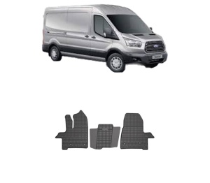Set covorase presuri FORD TRANSIT V363 Van (FCD, FDD) din 2019-2024, auto, din cauciuc thermoplastic, FORD - Img 2