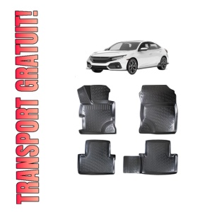 Set covorase presuri HONDA CIVIC SEDAN IX din 2011-2016, auto, din cauciuc thermoplastic - Img 8