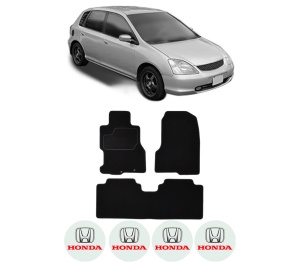 Set Covorase Presuri HONDA CIVIC VII Hatchback (EU, EP, EV) din 2000-2005, Auto, Material Textil Mocheta, HONDA - Img 2