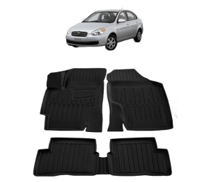 Set covorase presuri HYUNDAI ACCENT MC din 2006-2010, auto, din cauciuc thermoplastic - Img 7