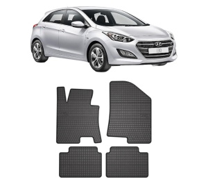 Set covorase presuri HYUNDAI i30 (GD) din 2011-2016, auto, din cauciuc thermoplastic, HYUNDAI - Img 2