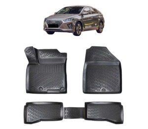 Set covorase presuri HYUNDAI IONIQ HYBRID din 2017-2021, auto, din cauciuc thermoplastic - Img 2