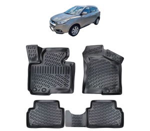 Set covorase presuri HYUNDAI IX35 din 2009-2015, auto, din cauciuc thermoplastic - Img 2