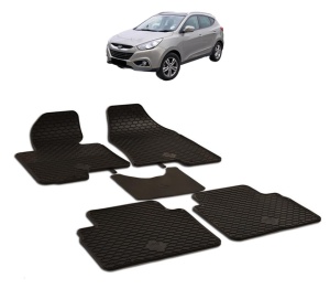 Set covorase presuri HYUNDAI IX35 din 2010-2015, auto, din cauciuc thermoplastic - Img 2