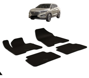 Set covorase presuri HYUNDAI TUCSON din 2015-2020, auto, din cauciuc thermoplastic - Img 2