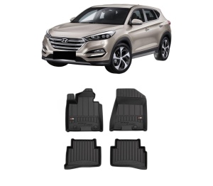 Set covorase presuri HYUNDAI TUCSON SUV Van (TLE) din 2015-2020, auto, din cauciuc thermoplastic, HYUNDAI - Img 2