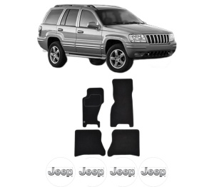 Set Covorase Presuri JEEP GRAND CHEROKEE II (WJ, WG) din 1998-2005, Auto, Material Textil Mocheta, JEEP - Img 2
