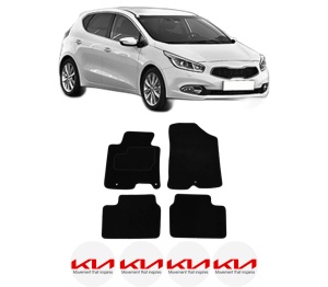 Set Covorase Presuri KIA CEE'D (JD) din 2012-2018, Auto, Material Textil Mocheta, KIA - Img 2