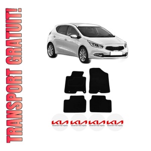 Set Covorase Presuri KIA CEE'D (JD) din 2012-2018, Auto, Material Textil Mocheta, KIA
