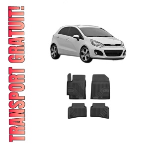 Set covorase presuri KIA RIO III (UB) din 2011-2017, auto, din cauciuc thermoplastic, KIA