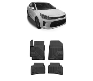 Set covorase presuri KIA RIO IV | YB din 2006-2015, auto, din cauciuc thermoplastic, KIA - Img 2