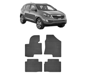 Set covorase presuri KIA SPORTAGE III | SL din 2010-2015, auto, din cauciuc thermoplastic, KIA - Img 2