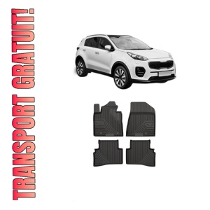 Set covorase presuri KIA SPORTAGE IV (QL, QLE) din 2015-2022, auto, din cauciuc thermoplastic, KIA