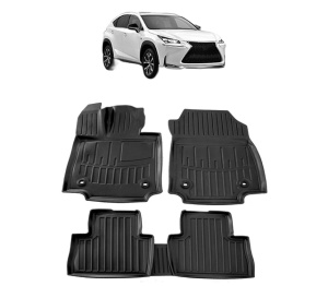 Set covorase presuri LEXUS NX AZ20 din 2021, auto, din cauciuc thermoplastic - Img 2