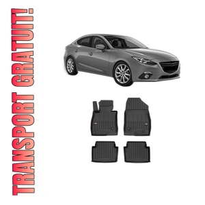 Set covorase presuri MAZDA 3 Saloon (BM_, BN_) din 2013-2019, auto, din cauciuc thermoplastic, MAZDA