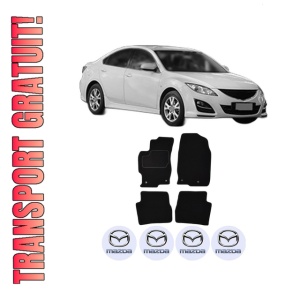Set Covorase Presuri MAZDA 6 Hatchback (GH) din 2007-2013, Auto, Material Textil Mocheta, MAZDA