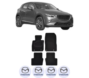 Set Covorase Presuri MAZDA CX-3 (DK) din 2015-2018, Auto, Material Textil Mocheta, MAZDA - Img 2