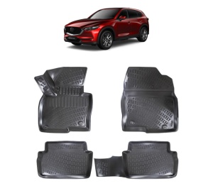 Set covorase presuri MAZDA CX-5 II din 2017, auto, din cauciuc thermoplastic - Img 2