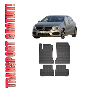 Set covorase presuri MERCEDES-BENZ A-CLASS (W176) din 2012-2018, auto, din cauciuc thermoplastic, MERCEDES-BENZ