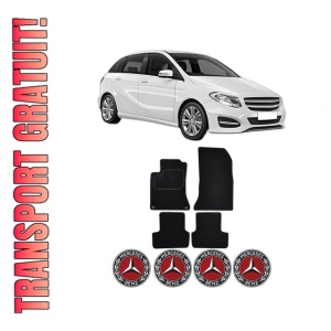 Set Covorase Presuri MERCEDES-BENZ B-CLASS Sports Tourer (W246, W242) din 2011-2018, Auto, Material Textil Mocheta, MERCEDES-BENZ