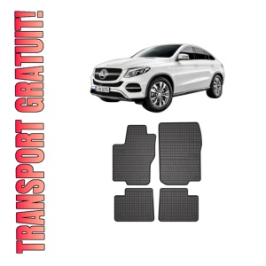 Set covorase presuri MERCEDES-BENZ GLE Coupe (C292) din 2015-2019, auto, din cauciuc thermoplastic, MERCEDES-BENZ