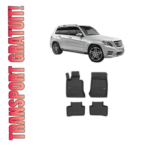 Set covorase presuri MERCEDES-BENZ GLK-CLASS (X204) din 2008-2015, auto, din cauciuc thermoplastic, MERCEDES-BENZ