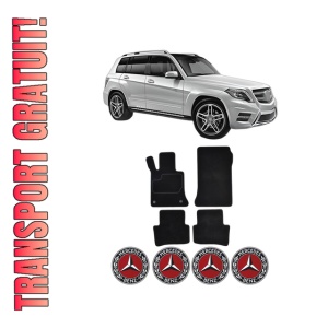 Set Covorase Presuri MERCEDES-BENZ GLK-CLASS (X204) din 2008-2015, Auto, Material Textil Mocheta, MERCEDES-BENZ
