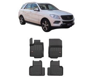 Set covorase presuri MERCEDES-BENZ M-CLASS (W166) din 2011-2015, auto, din cauciuc thermoplastic, MERCEDES-BENZ - Img 2