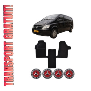 Set Covorase Presuri MERCEDES-BENZ VITO / MIXTO Van (W639) din 2003-2012, Auto, Material Textil Mocheta, MERCEDES-BENZ
