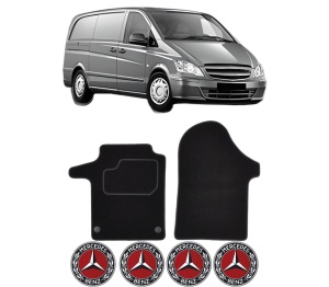Set Covorase Presuri MERCEDES-BENZ VITO Van (W447) din 2014-2015, Auto, Material Textil Mocheta, MERCEDES-BENZ - Img 2