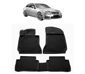 Set covorase presuri MERCEDES BENZ W212 E din 2009-2016, auto, din cauciuc thermoplastic - Img 2