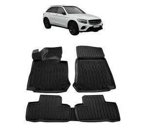 Set covorase presuri MERCEDES BENZ X253 GLC din 2015-2022, auto, din cauciuc thermoplastic - Img 2