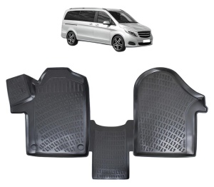 Set covorase presuri MERCEDES VITO / VIANO W447 din 2014, auto, din cauciuc thermoplastic - Img 2