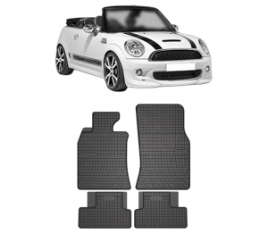 Set covorase presuri MINI MINI Convertible (R57) din 2007-2015, auto, din cauciuc thermoplastic, MINI - Img 2