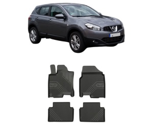 Set covorase presuri NISSAN QASHQAI I | J10 din 2017, auto, din cauciuc thermoplastic, NISSAN - Img 2