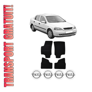 Set Covorase Presuri OPEL ASTRA G Saloon (T98) din 1998-2009, Auto, Material Textil Mocheta, OPEL