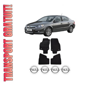 Set Covorase Presuri OPEL ASTRA H Saloon (A04) din 2007-2014, Auto, Material Textil Mocheta, OPEL