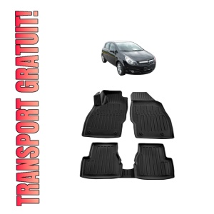Set covorase presuri OPEL CORSA D din 2006-2014, auto, din cauciuc thermoplastic