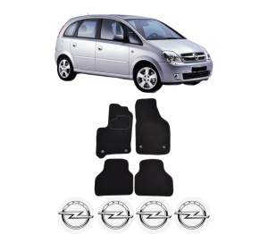 Set Covorase Presuri OPEL MERIVA A MPV (X03) din 2003-2010, Auto, Material Textil Mocheta, OPEL - Img 2