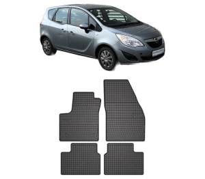 Set covorase presuri OPEL MERIVA B VAN (S10) din 2013-2017, auto, din cauciuc thermoplastic, OPEL - Img 2