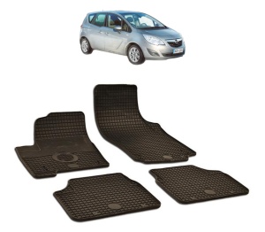 Set covorase presuri OPEL MERIVA din 2010-2017, auto, din cauciuc thermoplastic - Img 2