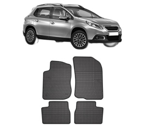 Set covorase presuri PEUGEOT 2008 I din 2004-2010, auto, din cauciuc thermoplastic, PEUGEOT - Img 2