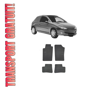 Set covorase presuri PEUGEOT 206 Van din 2001-2009, auto, din cauciuc thermoplastic, PEUGEOT