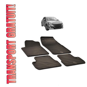 Set covorase presuri PEUGEOT 208 din 2012-2018, auto, din cauciuc thermoplastic - Img 8